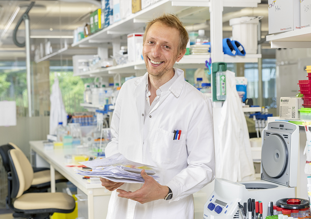 Simon Elsässer, biokemist vid Karolinska Institutet och SciLifeLab. Foto: Gonzalo Irigoyen