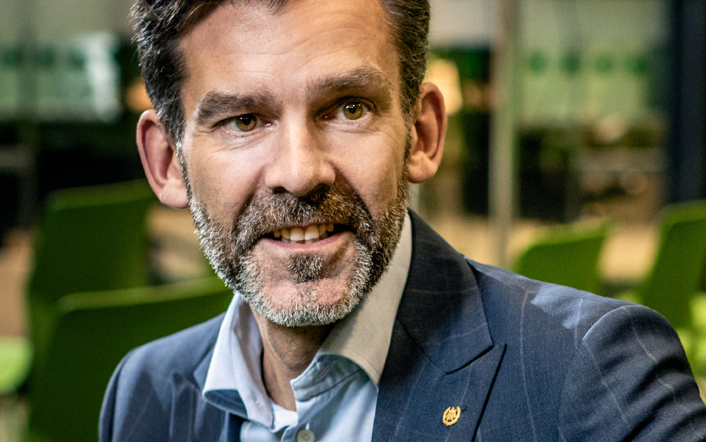 Fredrik Hörstedt, chef för avdelningen Internationellt samarbete på Vinnova. Foto: KTH
