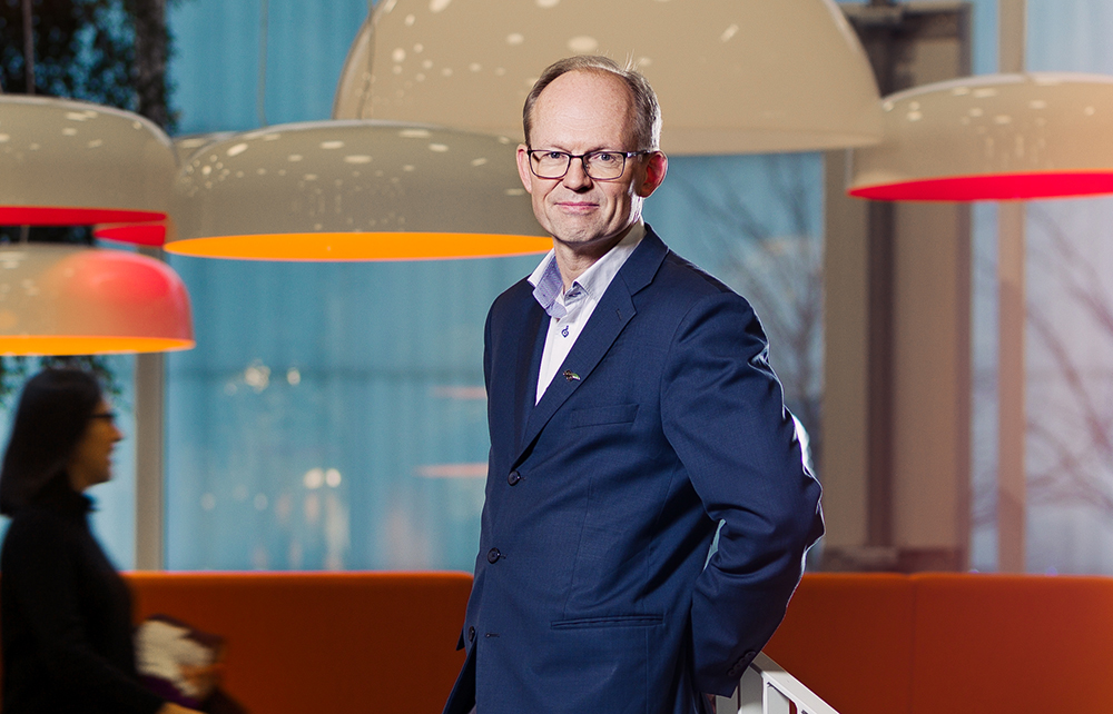 Magnus Frodigh, forskningschef på Ericsson. Foto: Daniel Roos