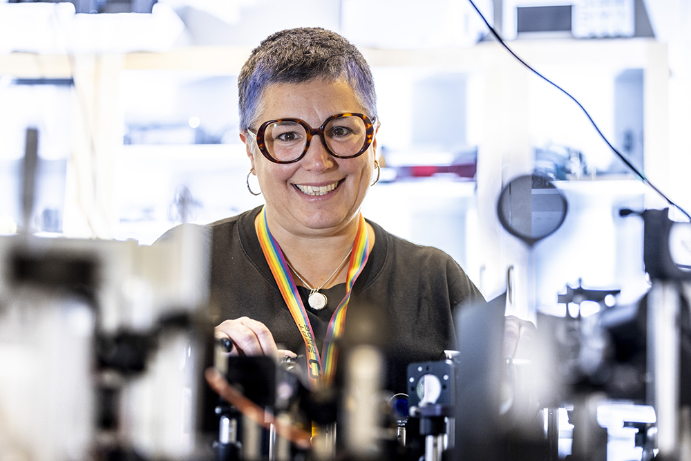 Carlota Canalias, professor i tillämpad fysik vid KTH. Foto: Fredrik Hjerling