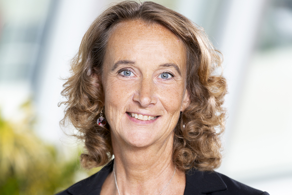 Anna Sandström, senior director i Europa för samhällsfrågor inom forskning och utveckling på AstraZeneca. Foto: Anja Callius
