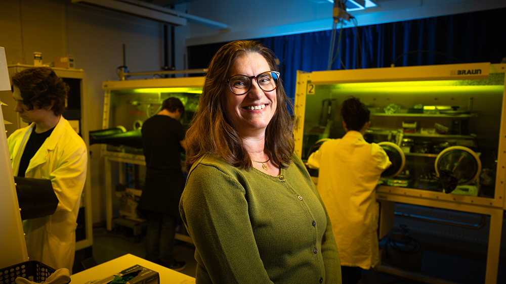 Ellen Moons, professor i fysik vid Karlstads universitet. Foto: Fredrik Karlsson
