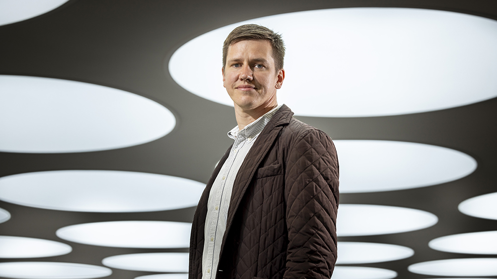 Kirill Agashkov, läkare och postdoktor vid Karolinska Institutet. Foto: Fredrik Hjerling
