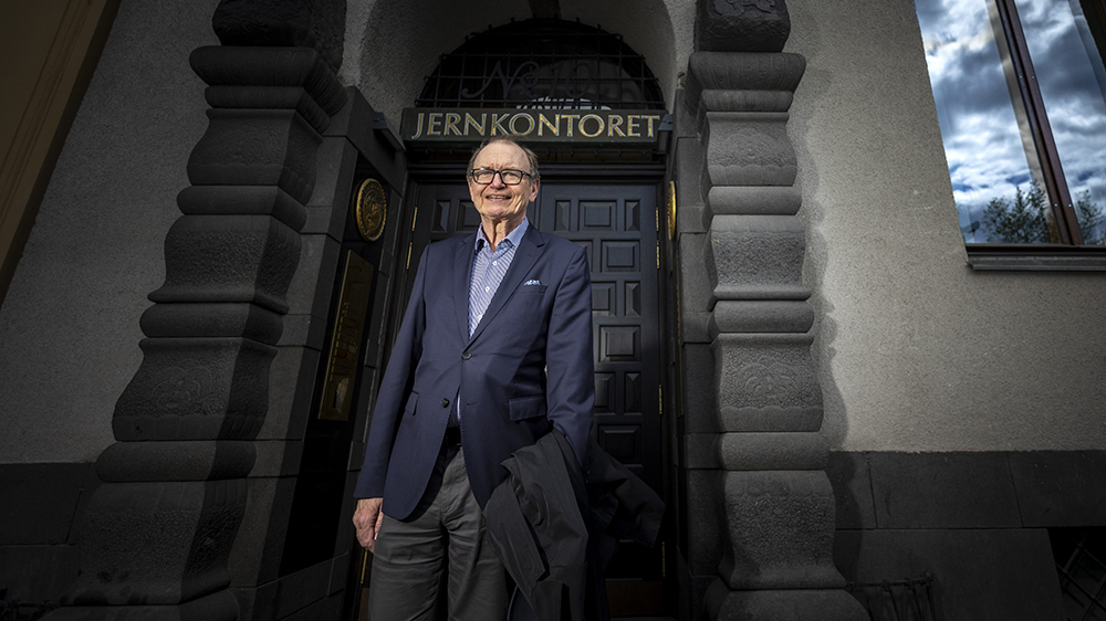 Gert Nilson, teknisk direktör på Jernkontoret. Foto: Fredrik Hjerling