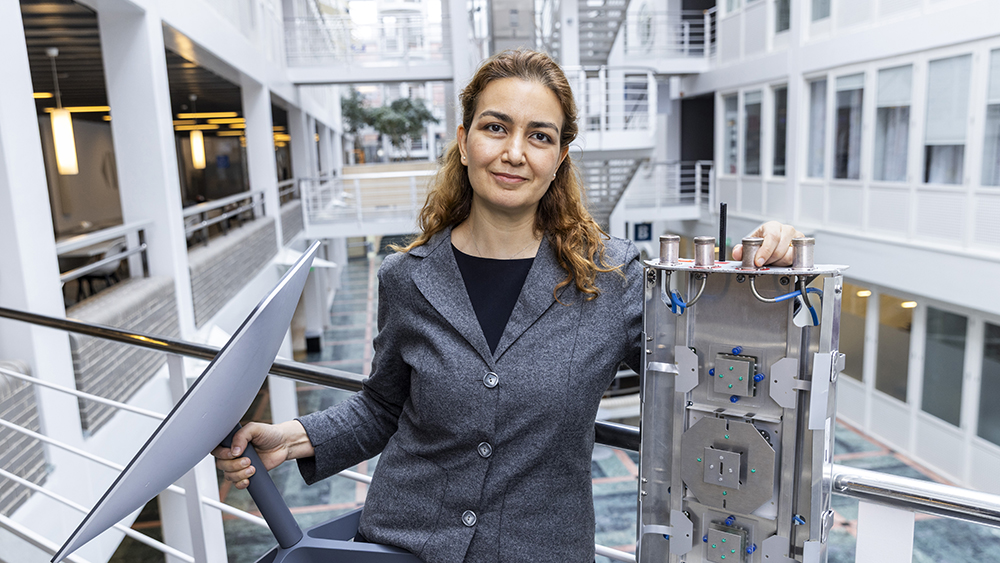 Cicek Cavdar, professor, initiativtagare och föreståndare för SMART 6GSAT. Foto: Gonzalo Irigoyen