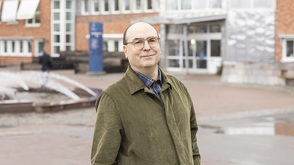 Dmitri Rachkovskij, professor i artificiell intelligens. Foto: Daniel Holmgren/Cre8photo.se