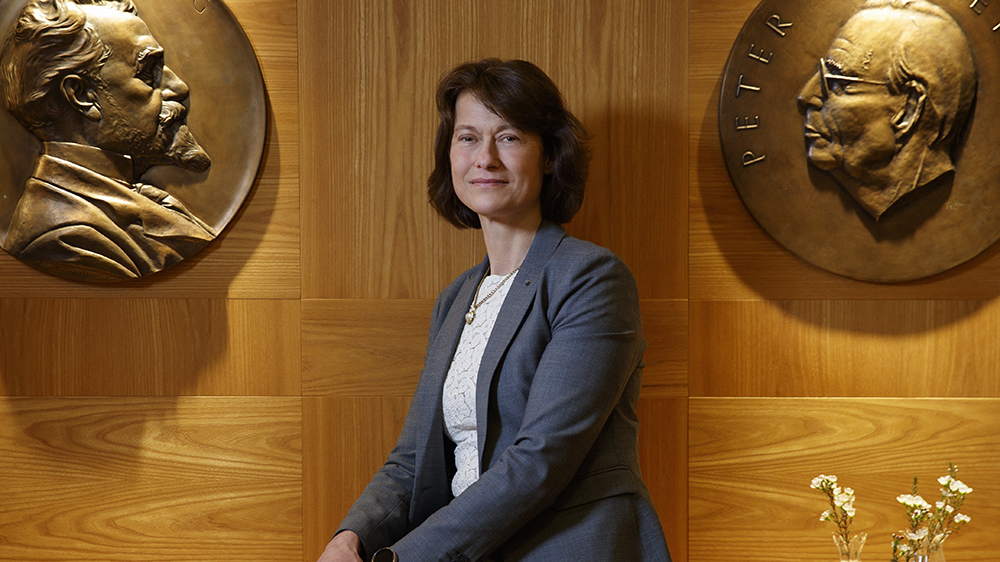 Sara Mazur, verkställande ledamot i KAW, om satsningen på 1,6 miljarder till klinisk forskning. Foto: Magnus Bergström / KAW
