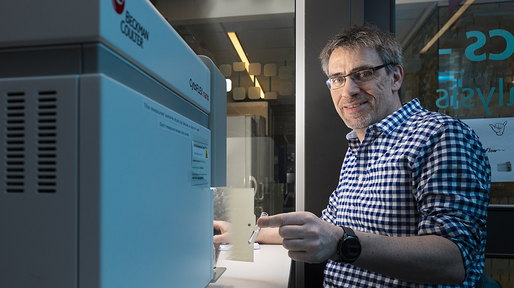 André Görgens, forskare vid Karolinska Institutet. Foto: Johan Marklund