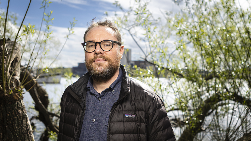 Alexander Lindmaa, forskare och projektledare vid Saab Surveillance. Foto: Johan Marklund