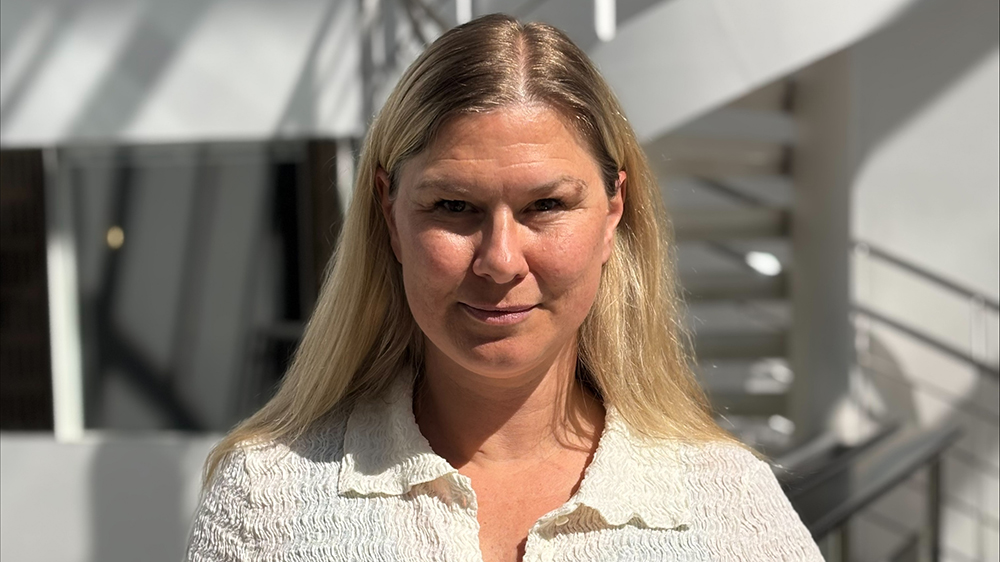 Ulrika Gunnarsson, ansvarig forskningssekreterare för ledarskapsdelen av programmet. Foto: Frida Öhman